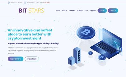 Скриншот HYIP bitstars.pw