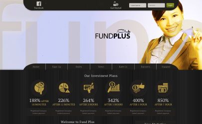 Скриншот HYIP fundplus.club