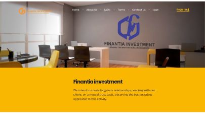 Скриншот HYIP Finantia Investment