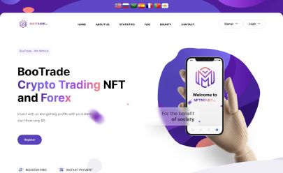 Скриншот HYIP Bootrade