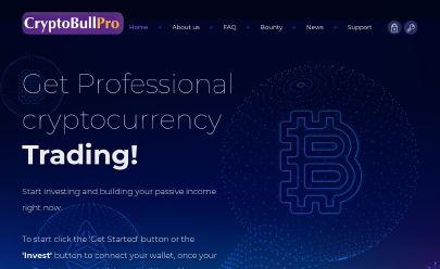 Скриншот HYIP CryptoBullPro