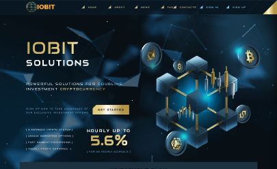 Скриншот HYIP Iobit Ltd