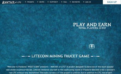 Скриншот HYIP avatar-of-ltc.com