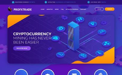 Скриншот HYIP Profxtrade