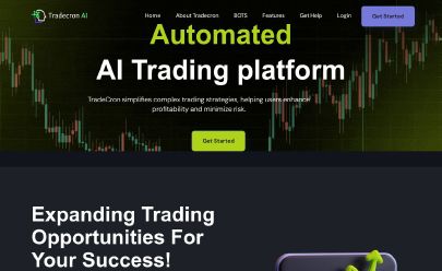 Скриншот HYIP Tradecron AI